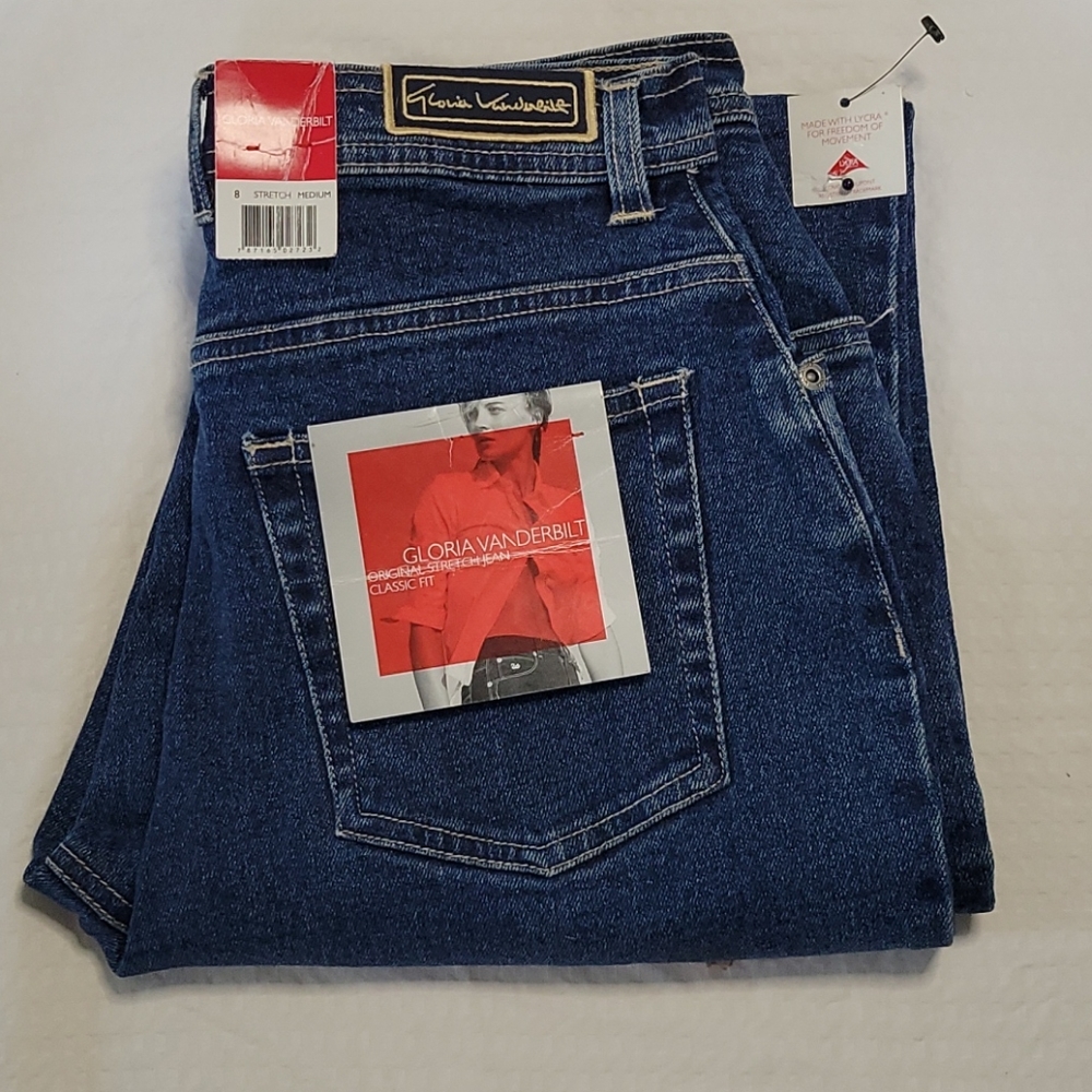 Vintage Gloria Vanderbilt High Waist Jeans Sz 8